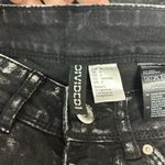 H&M Jeans Womens  Mid-Rise Skinny Divided Stretch Black Acid Wash Denim Sz 6 Photo 6