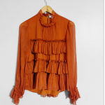 Adam Lippes  Tiered Ruffle Top Photo 1