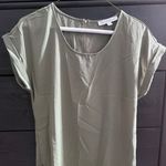 Olive & Oak Army Green Blouse Photo 0