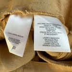 Jones New York Womens Size 4 Linen Pleated Side Zip Khaki A-Line Skirt Photo 5