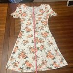 No Comment NWT  LA Floral Cocktail Dress Medium Spring Feminine Photo 11