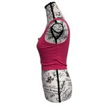 Aeropostale Vintage Y2K Pink Ribbed Crop Tank Top Balletcore Boho Beach Hippie S Photo 3