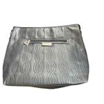 BELLA RUSSO: Black Quilted Purse Faux Leather Handbag Shoulder Bag Tote Tassels Photo 9