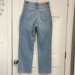 Hollister Curvy Ultra High-Rise Dad Jeans Y2K Denim Paneled Legs Vintage Faded Photo 3