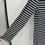 Gap  Blue White Striped Boat Neck Long Sleeve Casual Sweater Dress Size Medium Photo 3