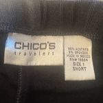 Chico's  Travelers Palazo Pants Size 1 Short Photo 4