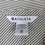 Athleta Newport Wrap Dress City Stripe Black/Sea Salt XS Photo 4