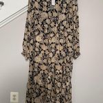 Lane Bryant NWT  Lurex Cuff-Sleeve Tiered Midi Sz 20 Dress Photo 3