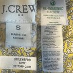 J.Crew  Factory Yellow Floral Puff Sleeve Tiered Midi Dress Preppy French Country Photo 11