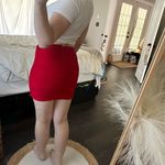 Forever 21  Red Bodycon Skirt Photo 1