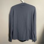 Swannies Golf Mock Neck Pullover Sweatshirt Lightweight Gray Size XL Photo 2