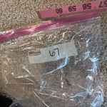 Honlua Wahine White Crochet Lace Bathing Suit Swim Cover Up Long Sleeve Sheer M‎ Size M Photo 6