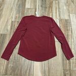 Lululemon  Love Long Sleeve Shirt Red Merlot Photo 3