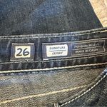 Miss Me Fleur De Lis Signature Skinny Designer Denim Jeans 26 Photo 1