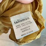 Talisman Australia Charmed Dress Mustard Yellow Tiered Boho Medium Photo 4