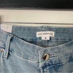 Good American NWT Women's Sz 18 Good Waist Crop Denim Jeans Distressed GWC075T Photo 4