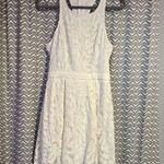 Lulu’s | Daisy Date White Lace Skater Dress, size M Size M Photo 3