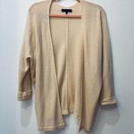 Be cool  Boutique cream off white cardigan sweater size small/medium Photo 0