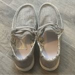 Hey Dude  Wendy L Linen Slip On Loafers Womens Size 7 Iron Grey Walking Photo 2