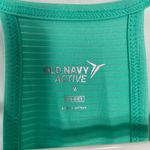 Old Navy EUC  active women’s turquoise high neck ribbed loose relaxed top‎ medium Photo 2