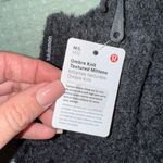Lululemon NWT  Women's Ombre Knit Textured Mittens Black Graphite Grey Size M/L Photo 1