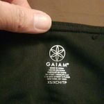 Gaiam Womens Black Leggings Size XS Workout Gym Sporty Wear Yoga Thighs Mesh Photo 5