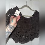 Free People NWT  One Perla Top in Chocolate Photo 2