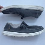 Hey Dude  Size 10 Wendy Chambray Off Black Comfort Loafer Shoes Lightweight Women Photo 12
