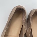 Cole Haan Shoes Size 7 Ballet Flats Taupe Silver Elastic Stretch Classic Office Photo 4
