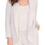 Barefoot Dreams  CozyChic Chenille Shawl Cardigan Photo 0