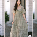 Morning Lavender Dress Green Size XS Photo 1