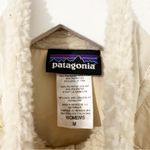 Patagonia Vest Tan Retro X Fleece Sherpa Deep Pile Jacket Natural Womens Medium Photo 1