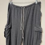 Aerie  Baggy Lightweight Cargo Joggers Size XL Gray Photo 3