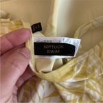 NWT Nip Tuck Women’s 1 Piece Swimsuit Size 8 Venetian Palms Bathing Suit Yellow Photo 4