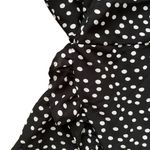 Princess Polly her jewel mini polka Dot Wrap Dress in black and white Photo 6