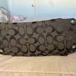 Coach Black  soho Signature Monogram Tote F17401 Photo 4