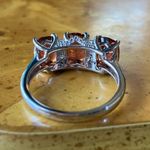 Red Labradorite Sterling Silver Ring Size 7.75 Photo 4