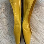 MILA Women's Yellow Flats size 7.5M leather flats color yellow Photo 5