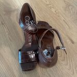 Calvin Klein Women's Quote Logo High Heeled Dress Sandals Size 8M Photo 7