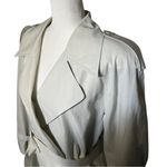 London Fog Vintage  Trench Coat Cream 14P Deadstock NWT Photo 2