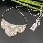 Brighton Retired Casablanca Palace Reversible Silvertone Short Collar Necklace Photo 0