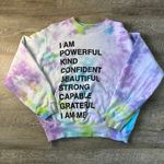 ANINE BING  Tie Dye Graphic Print Crew Neck Size Small Photo 0