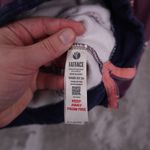 Fat Face Airlie 1/4 Zip Pull Over Shirt Women's 10 Purple Floral Canvas Outdoor Photo 5