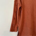 Fred David | Mock Neck Button Sweater | Medium Photo 4