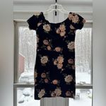 Heart Hips Blue Floral Mini Dress Pink Size M Photo 1