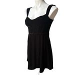 Urban Outfitters Genivieve Black Velvet Corset Mini Dress, Sz M Photo 6