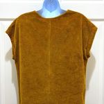 Madewell  Brown Corduroy V-Neck Mini Dress Photo 6