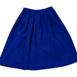 Lulus  royal blue pleated a-line midi skirt size M Photo 0