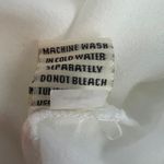 Sim & Sam White Button Front Short Sleeve Women's Shirt Size Medium Capsule Photo 7