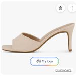 Cushionare Cushionaire Sandals Kitten Heel Photo 1